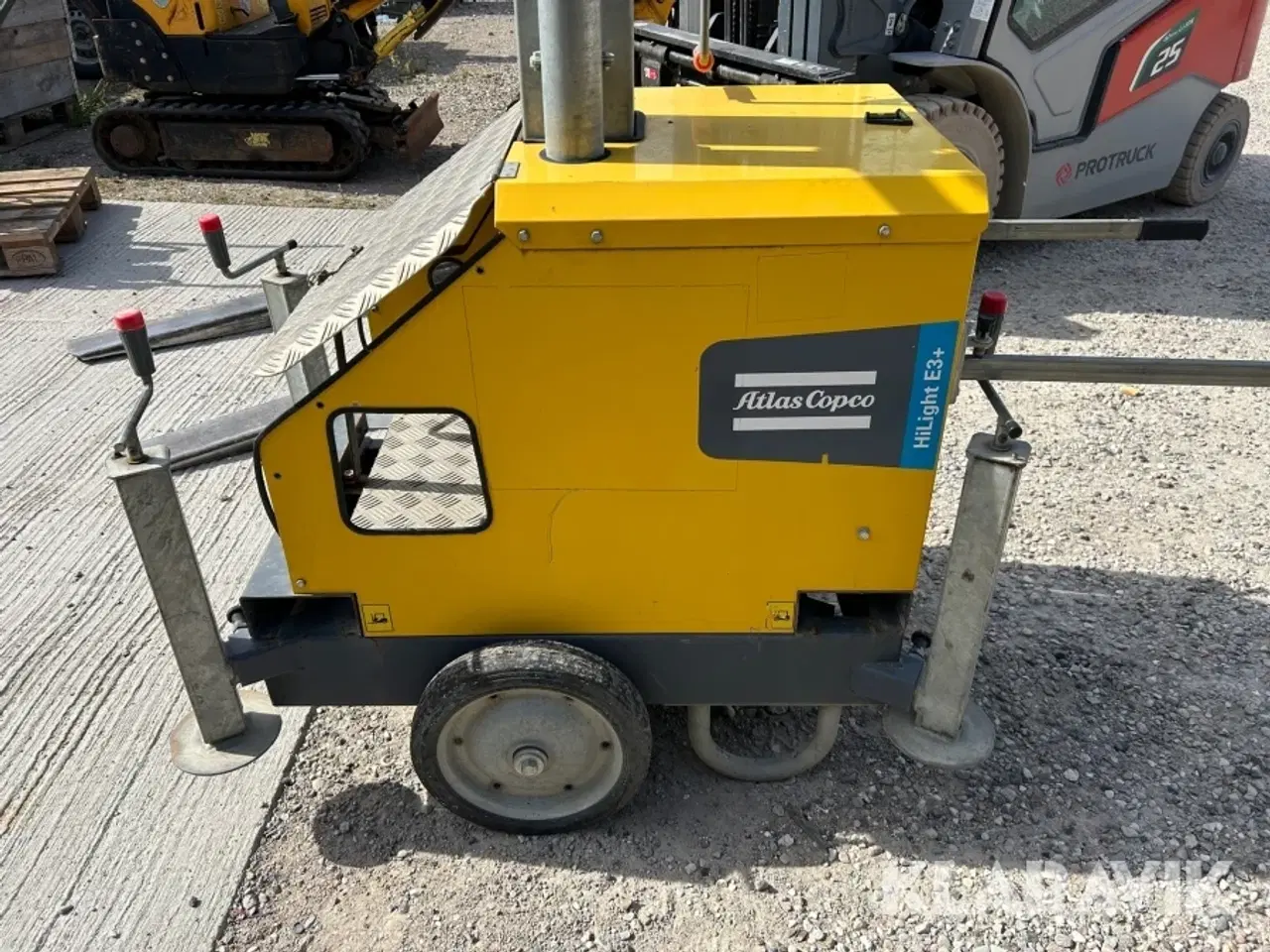 Billede 9 - Lystårn Atlas copco Hillight E3+