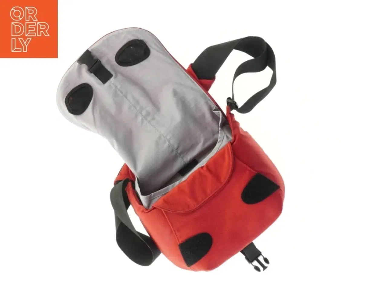 Billede 3 - Rød messenger taske fra Crumpler (str. 20x27x14,5 cm)