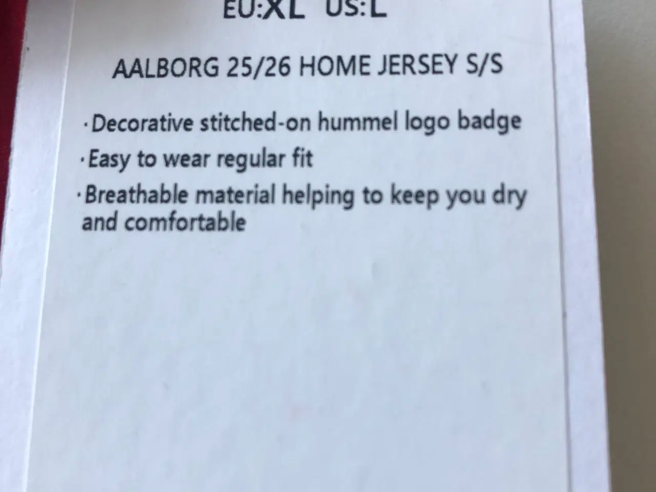 Billede 3 - Helt ny Aalborg Håbdbold trøje