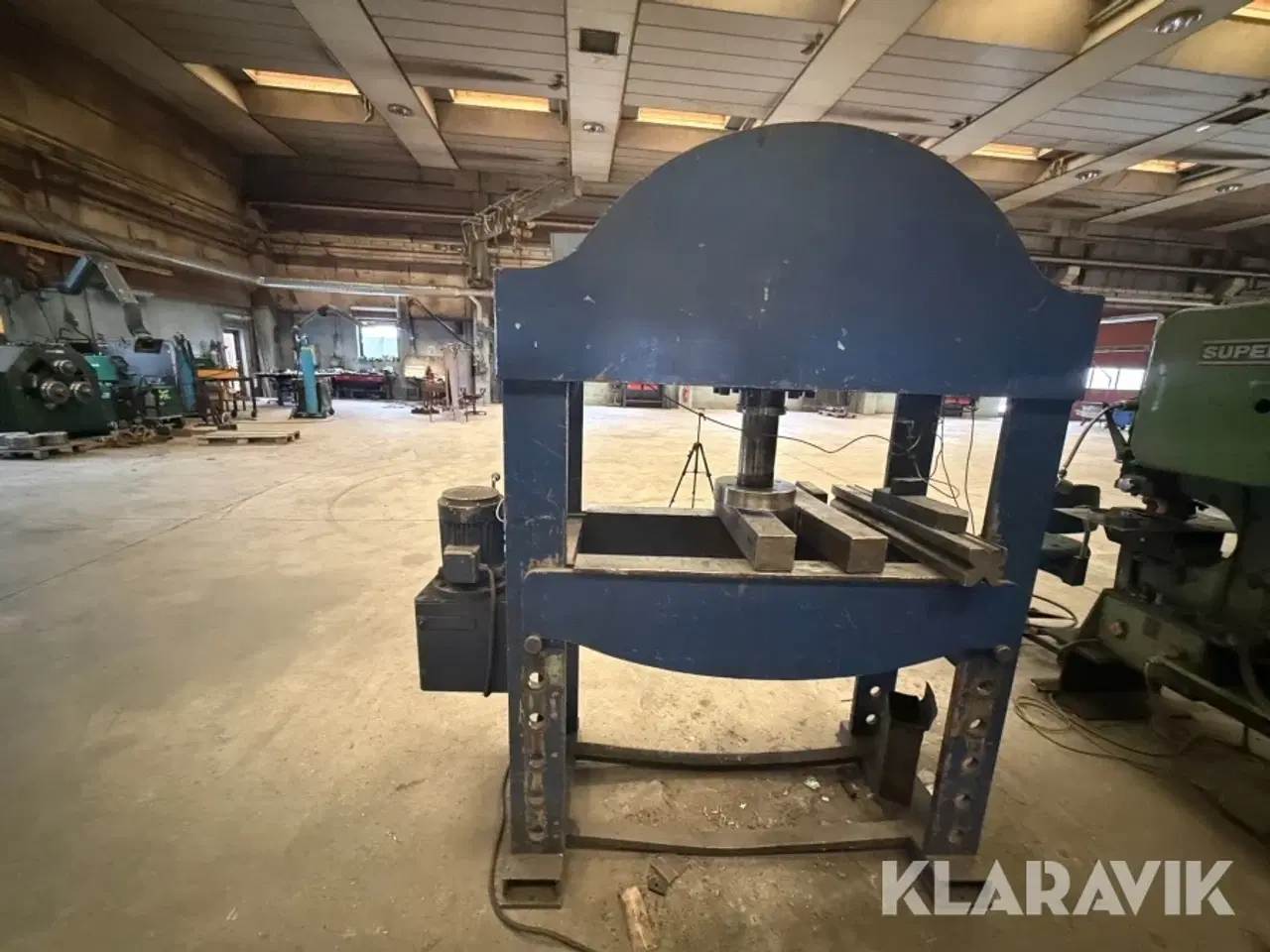 Billede 6 - Hydraulisk værkstedspresse