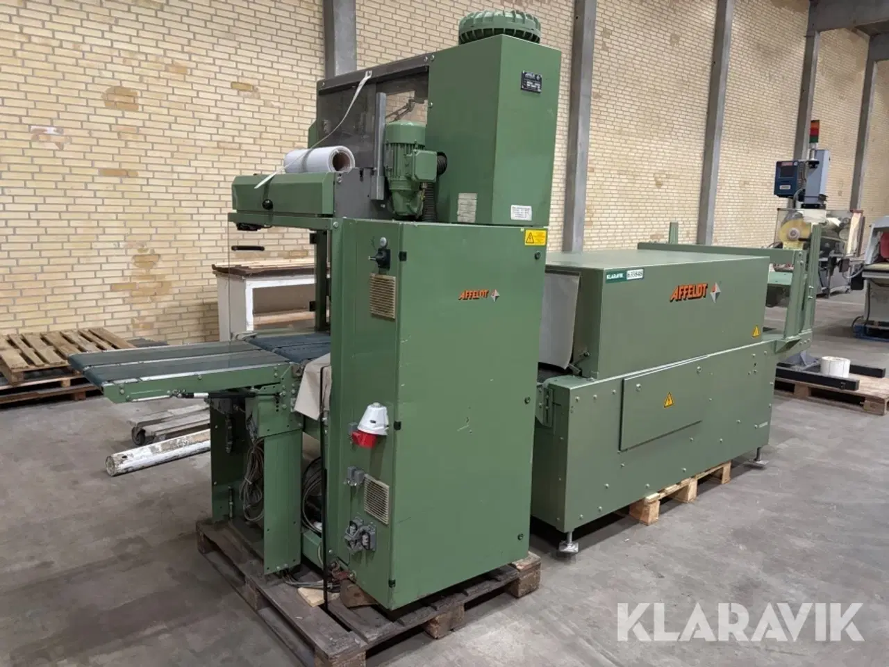 Billede 1 - Foliering og krympemaskine Affeldt VT60 - SA15