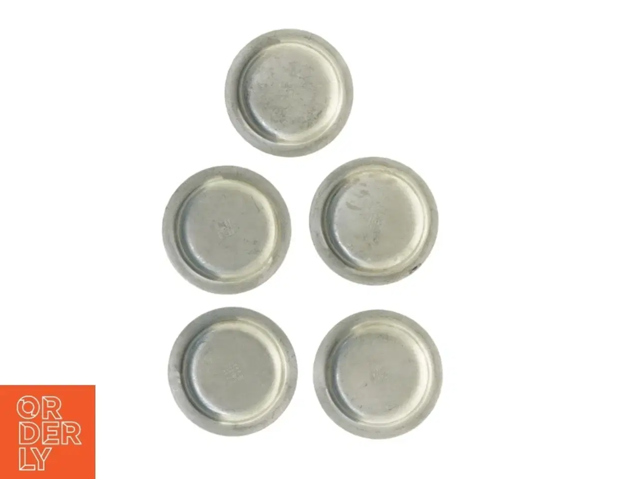 Billede 2 - Tin glas brik bakker (str. Ø 7 cm)