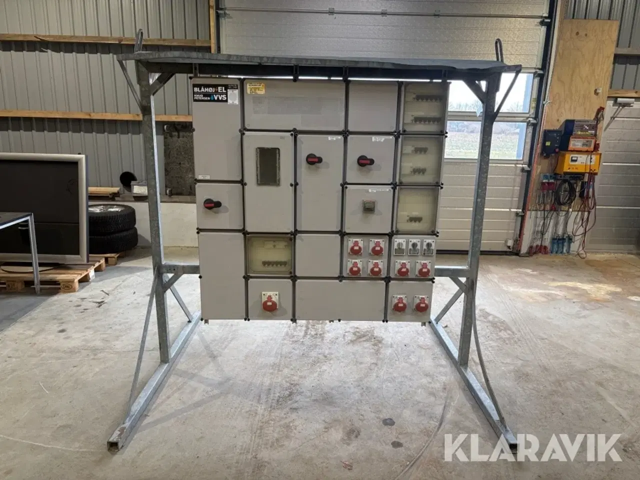 Billede 2 - Byggestrømstavle Hans Jørgensen & Søn H225 A-021 400V/225A/50Hz ac