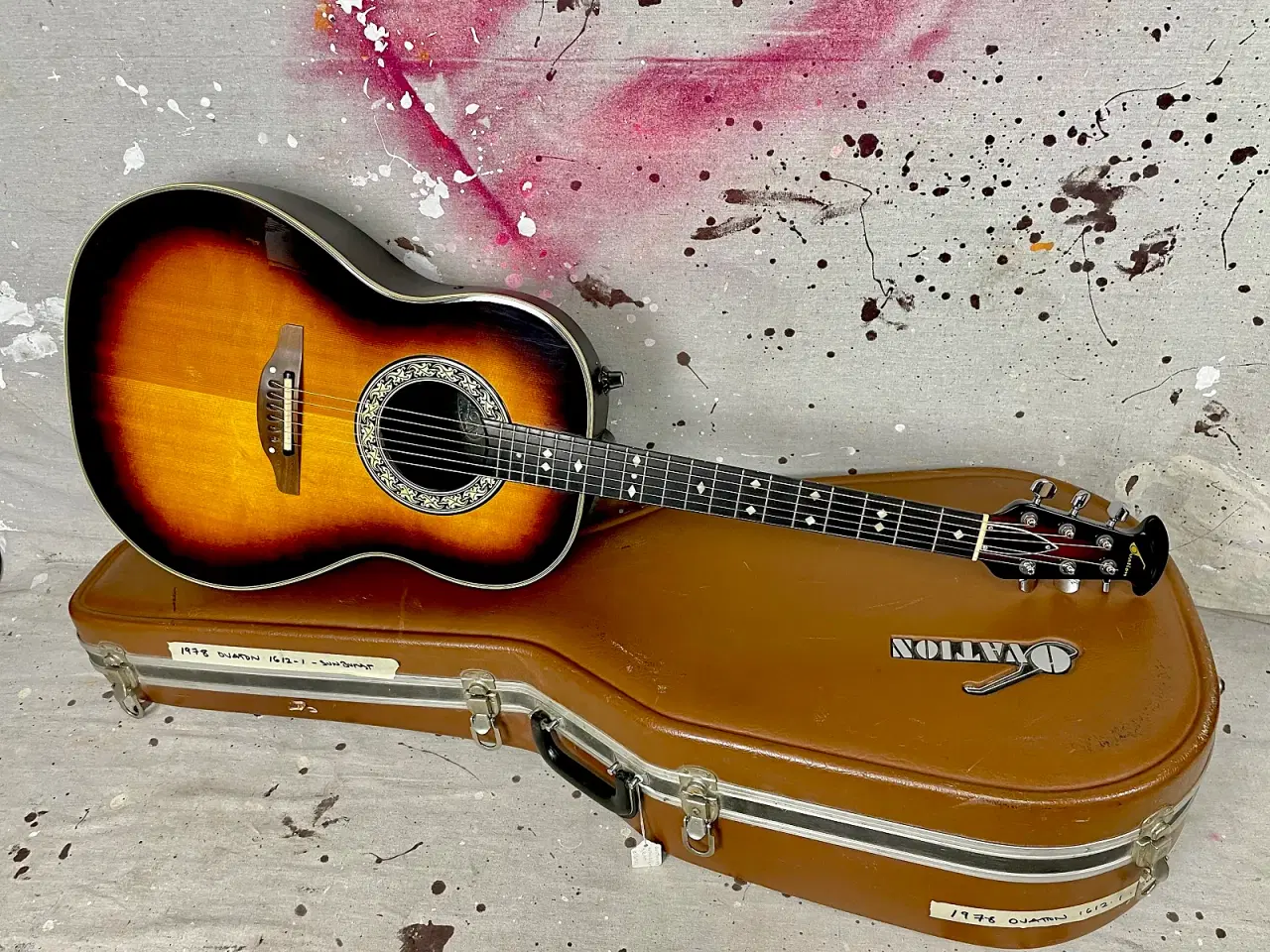 Billede 1 - Ovation 1612 Custom Balladeer Sunburst 1979