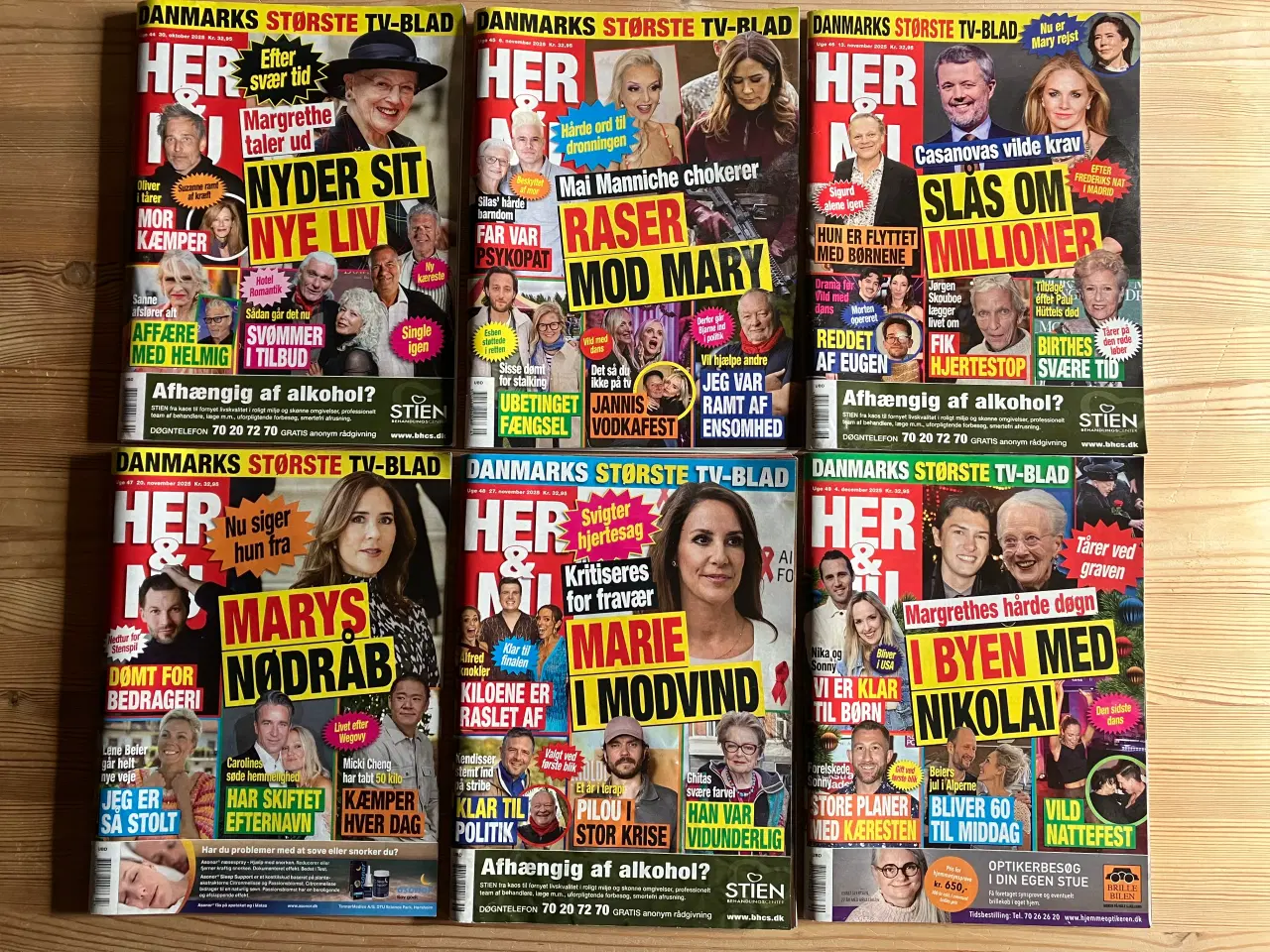 Billede 1 - Ugeblade, HER & NU og SE og HØR