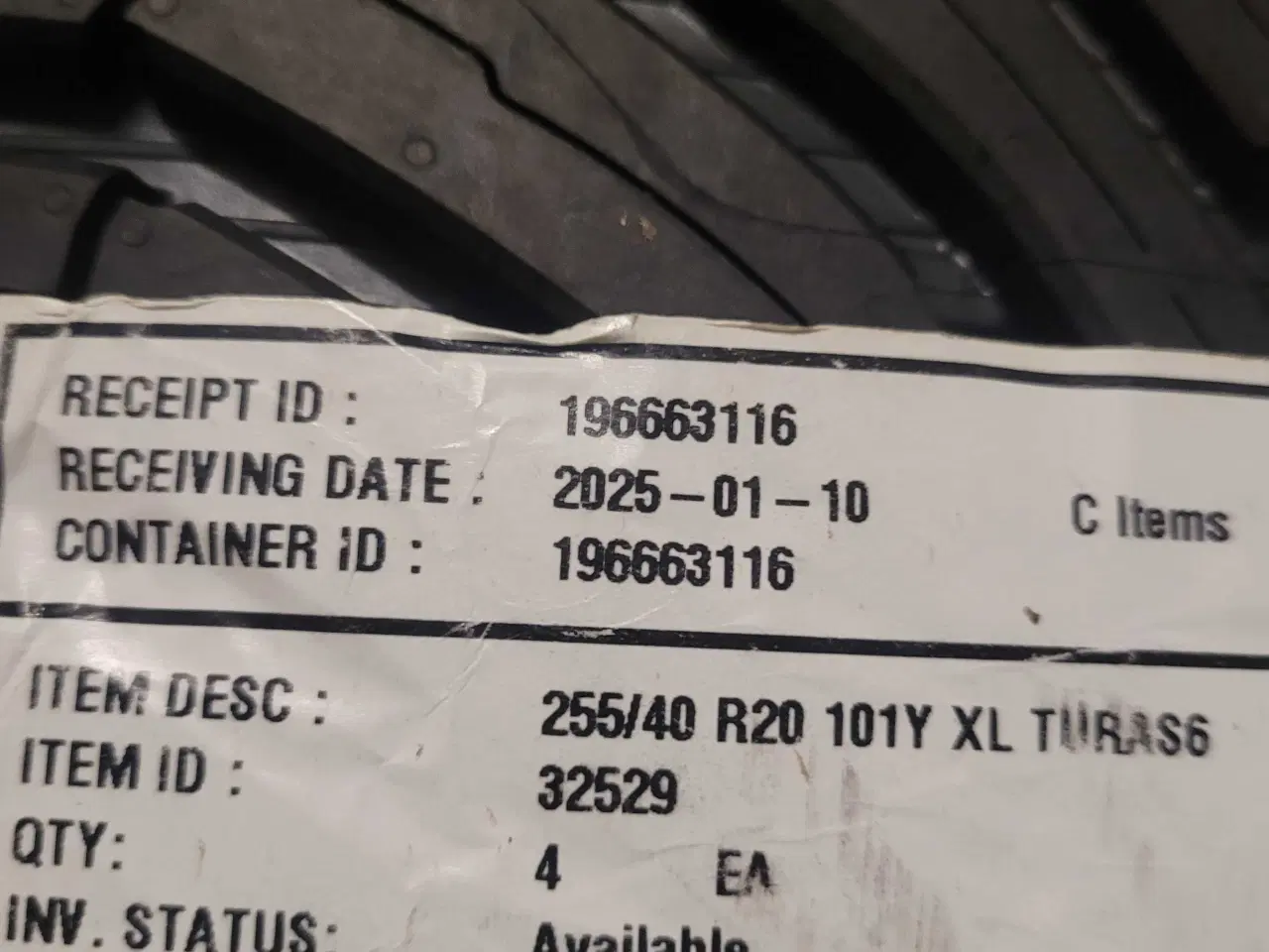 Billede 2 - 255 / 40 R 20