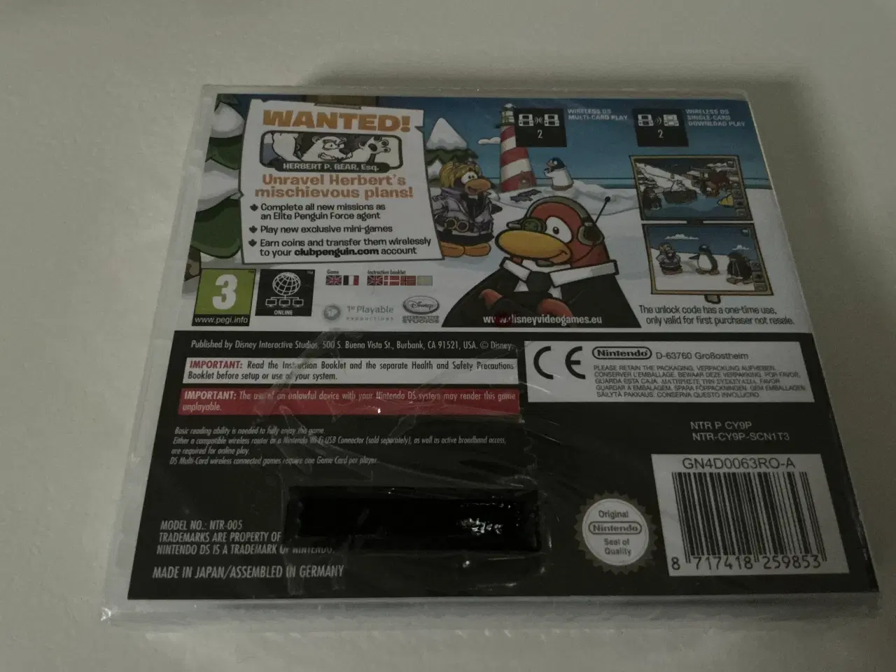 Billede 2 - club penguin herbert's revenge sealed.