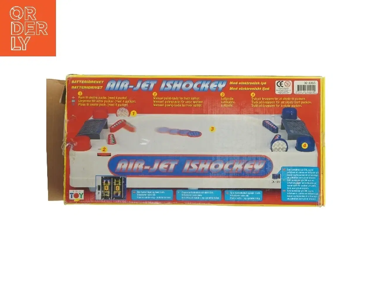 Billede 6 - Air-Jet Ishockey spil (str. 39,5x19 cm)