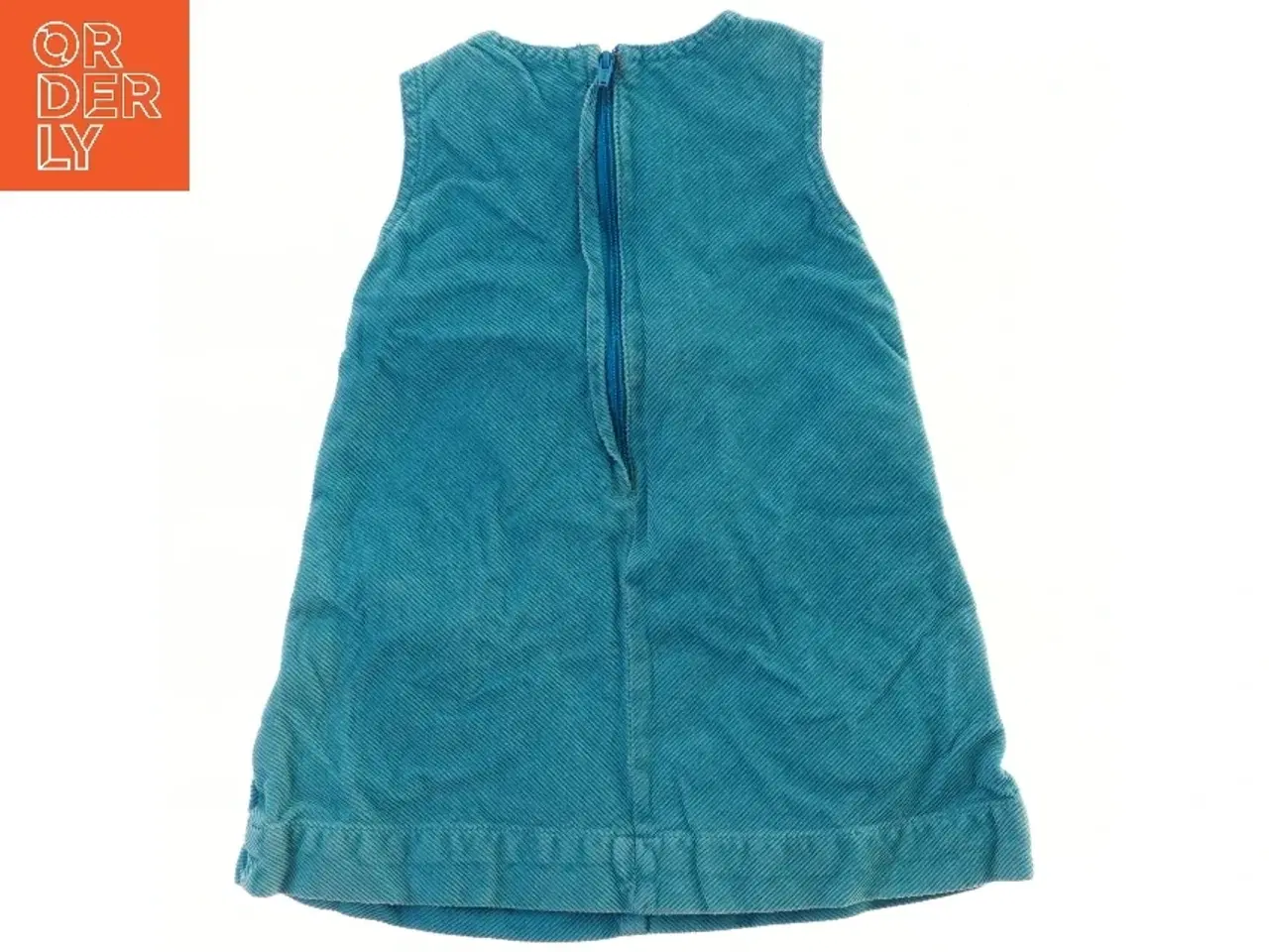 Billede 2 - Pige Fløjlskjole med Broderi fra H&M (str. 86)