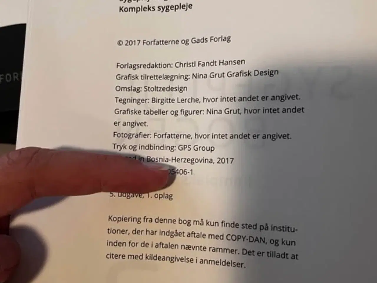Billede 4 - Sygeplejebog 1, 2 og 3