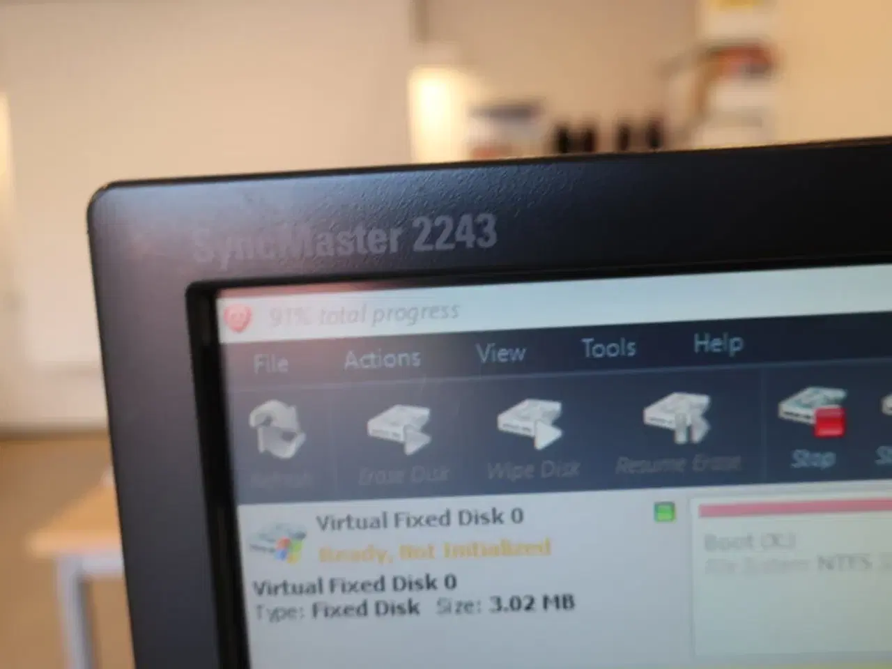 Billede 4 - HP 22" skærm m. tastatur SynchMaster 2243 (PC medfølger ikke)