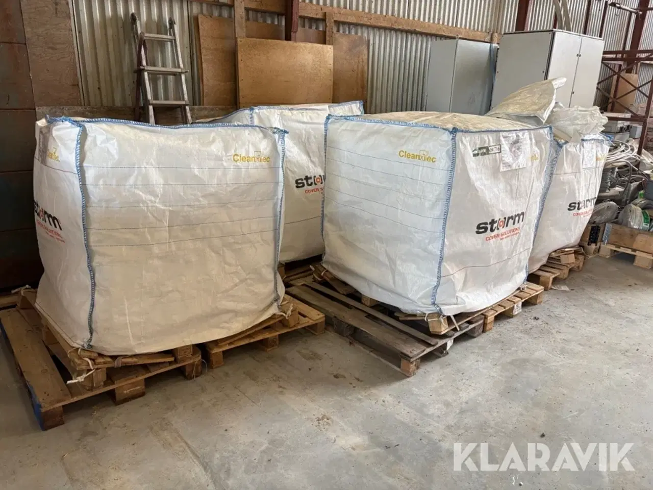 Billede 1 - Big bag sække Storm 5 paller med 240 styk på hver.