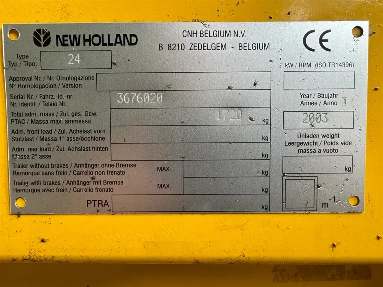 Billede 24 - New Holland 24 fod skærebord