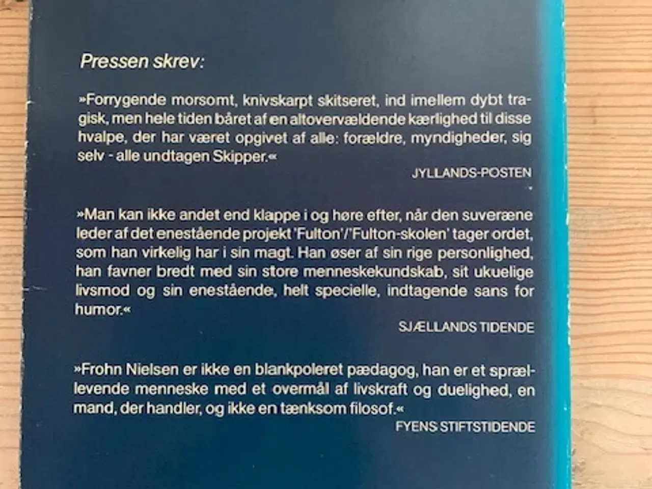Billede 2 - Klap i og hør efter! Mogens Frohm (Fulton-skipper)
