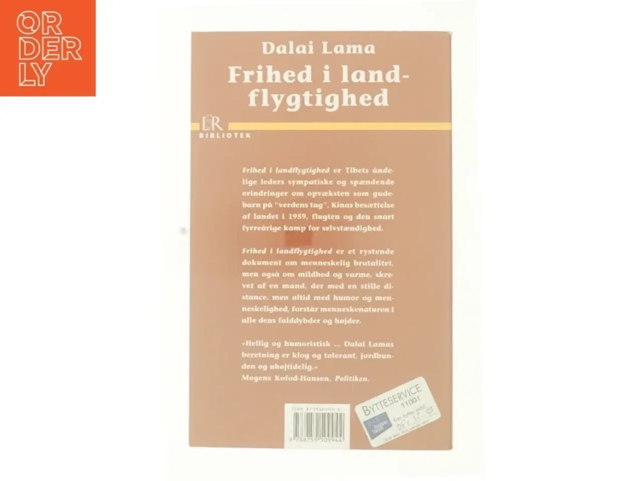 Billede 2 - Frihed i landflygtighed af Dalai Lama (Bog)