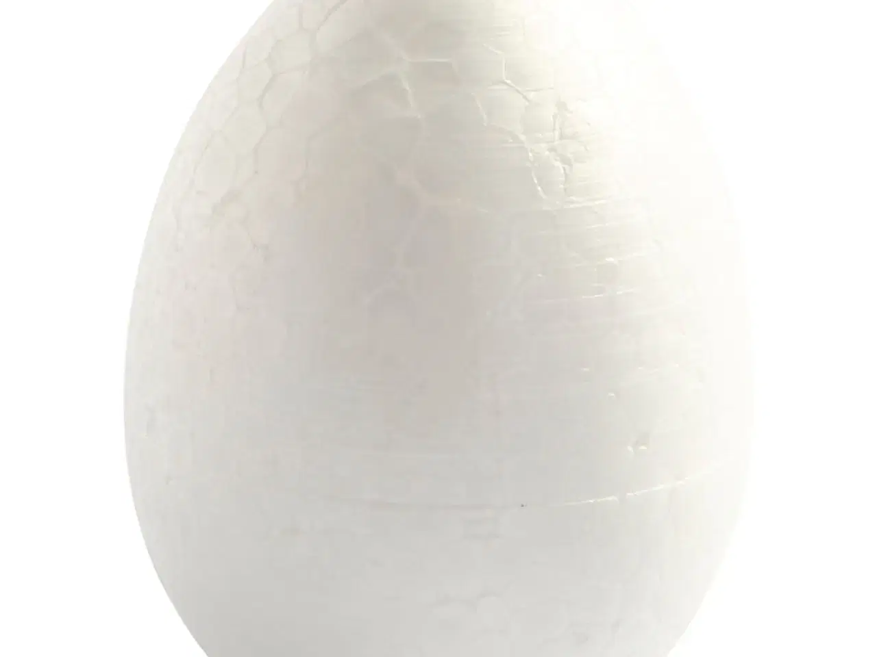 Billede 1 - Hvide Styroporæg 10 cm - 5 stk. til Dekoration