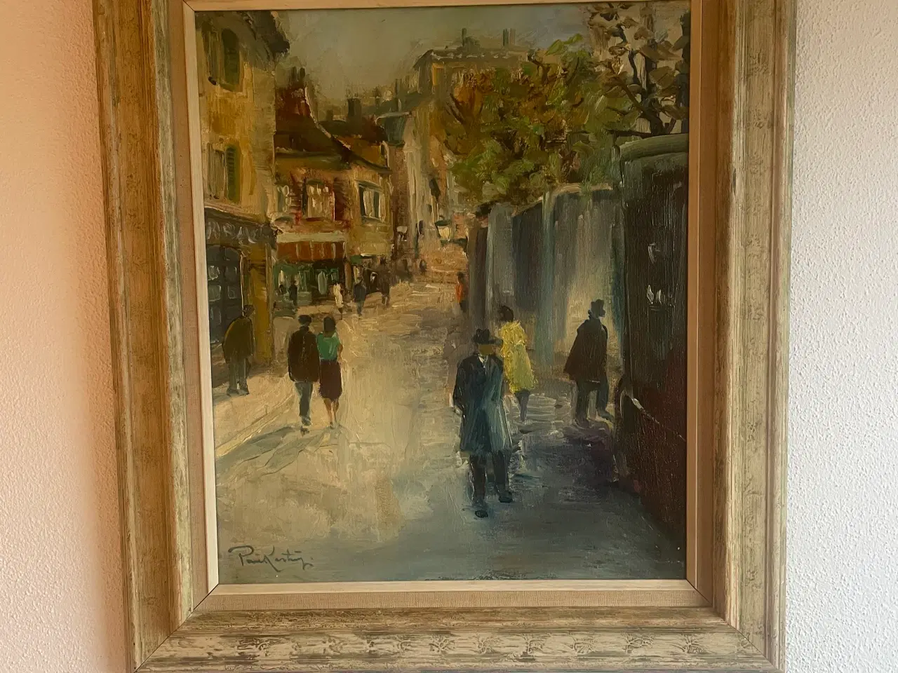 Billede 8 - Flot Poul Kastrup (1920-1987) maleri fra Paris