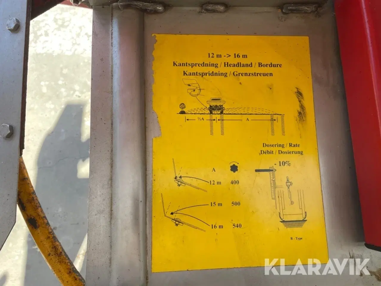 Billede 12 - Gødningsspredere BREDAL B2XL