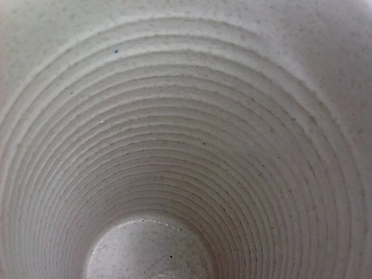 Billede 3 - Havfugle på keramik bæger vase cylinder lyseblå