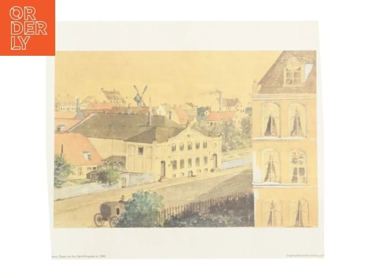 Billede 2 - Historiske tryk af København (str. 42,5x30 cm)
