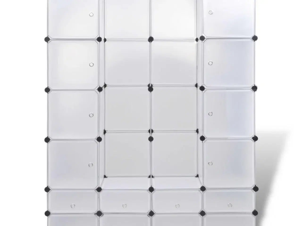 Billede 4 - Modulskab med 18 rum 37x146x180,5 cm hvid