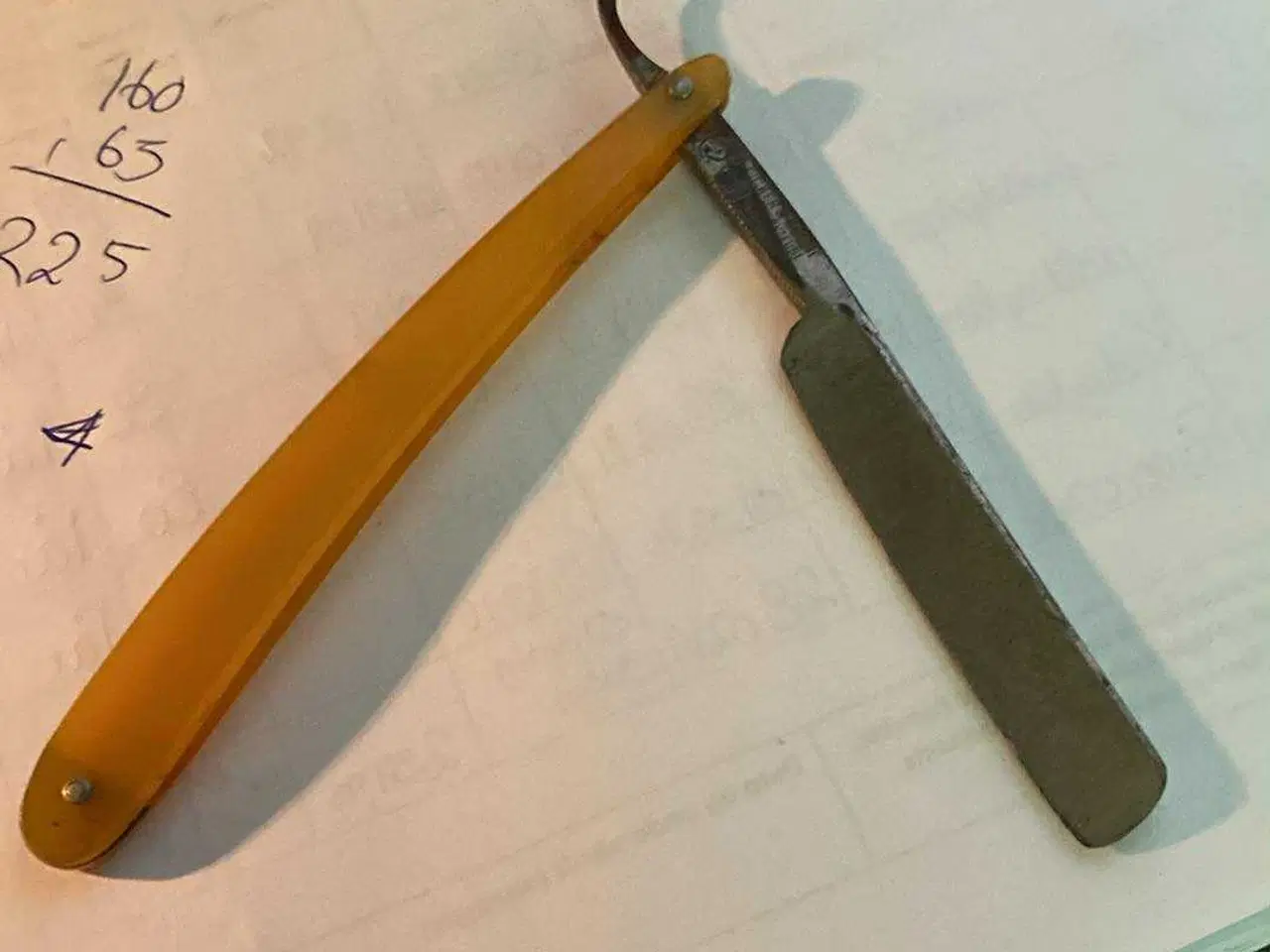 Billede 4 - Barberkniv fra Biedermeier