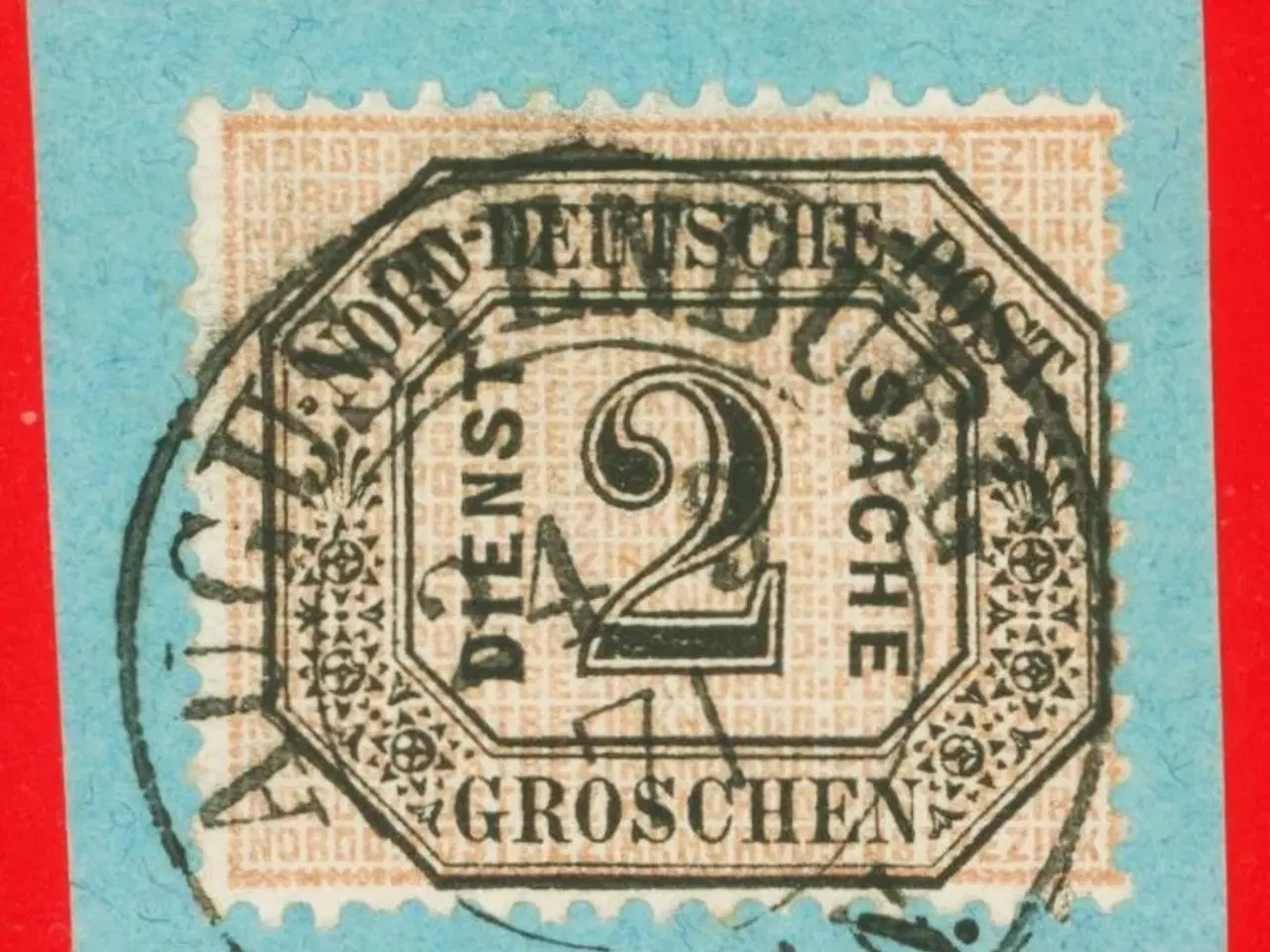 Billede 1 - NDP tjenestemærke, 1871