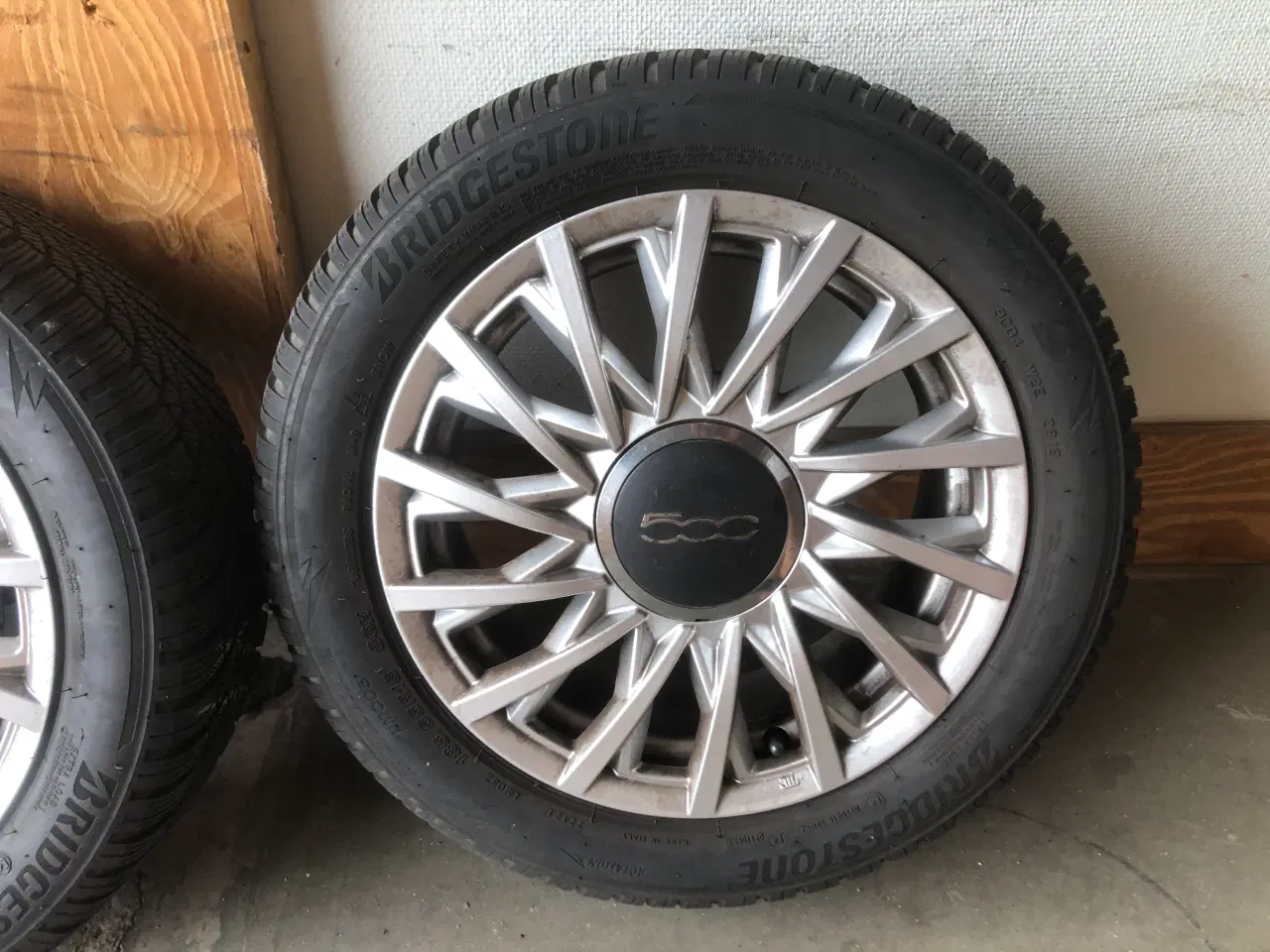 Billede 5 - Fiat 500 vinterhjul 