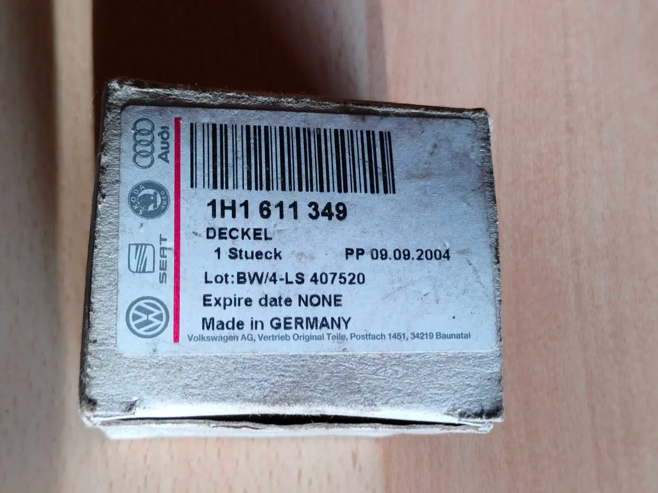 Billede 3 - Original VW bremsestands måler - 1H1 611 349