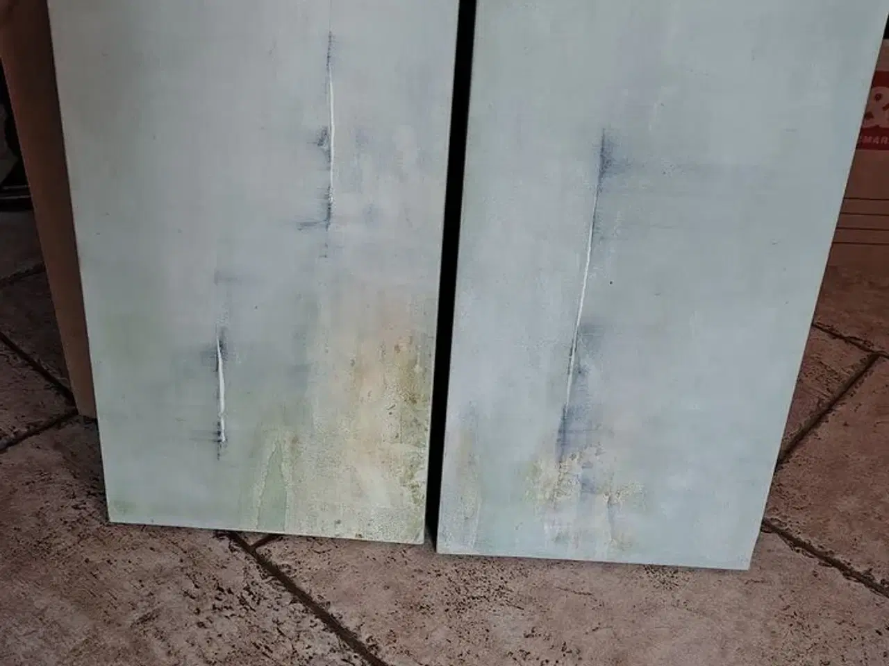 Billede 1 - To malerier JACOB GREIBE 2003.