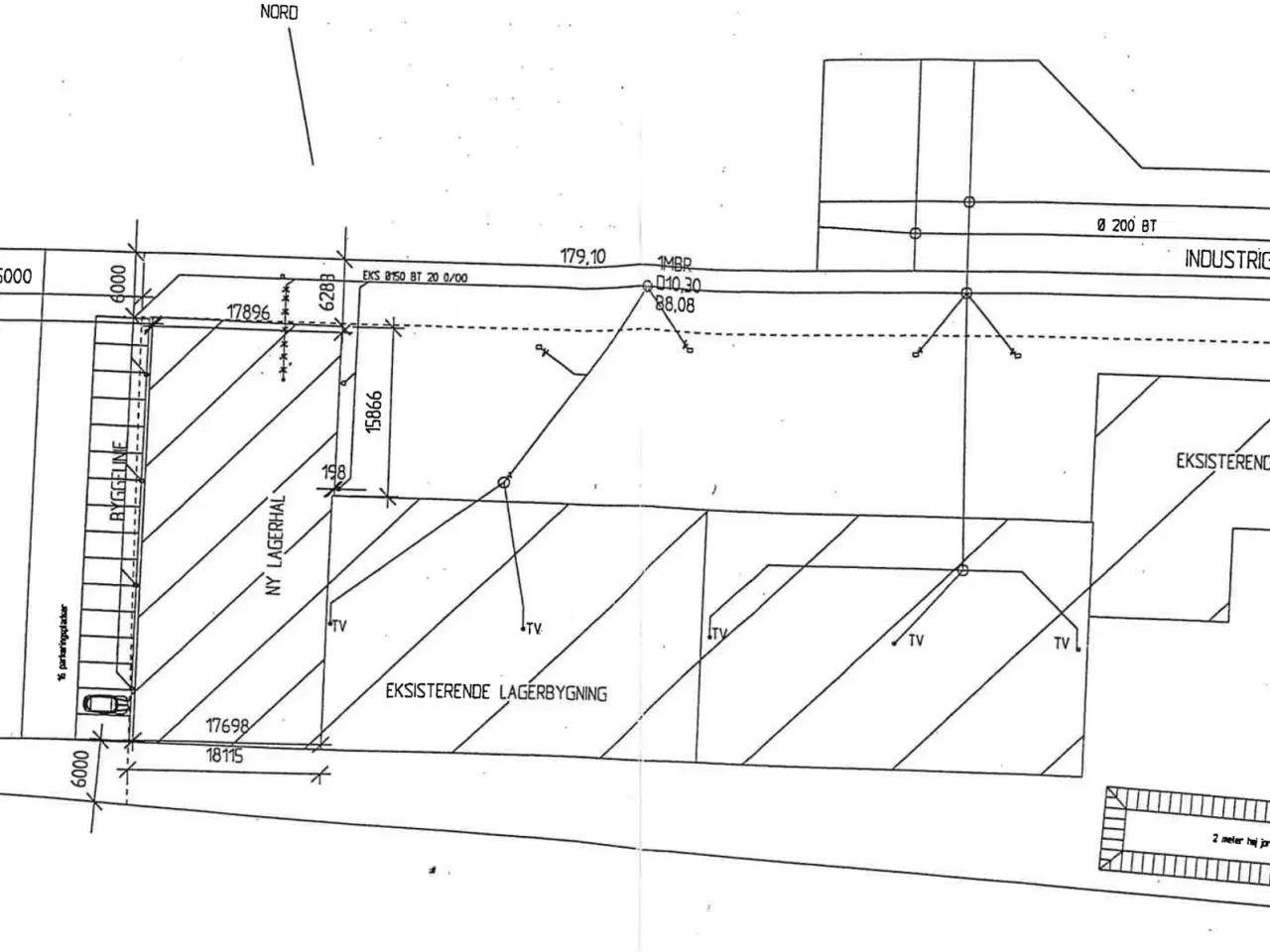 Billede 14 - Stort lagerlejemålet med egne kontorlokaler et stort befæstet areal og store porte