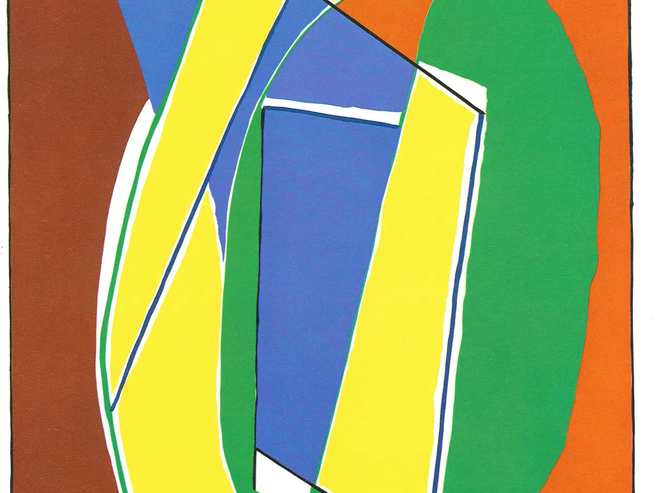 Billede 1 - Kunsttryk af Richard Mortensen