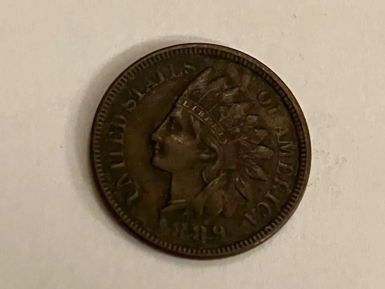 Billede 1 - One Cent USA 1889