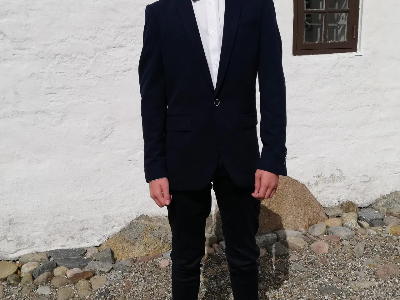 Billede 1 - Konfimations jakke inkl. skjorte og butterfly 