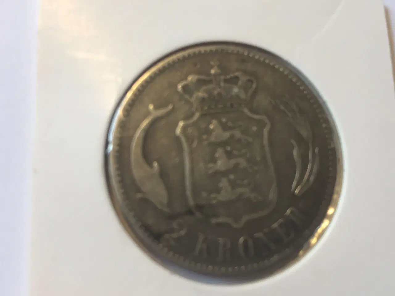Billede 2 - 2 Kr. 1875 Sølv