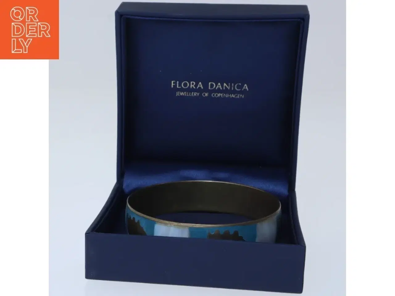 Billede 4 - Armring med elefantmotiv fra Flora Danica (str. Ø 7 cm)