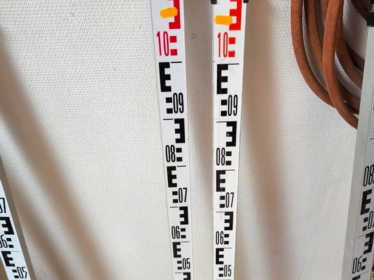 Billede 1 - 2 stk. teleskop stadier/målepinde