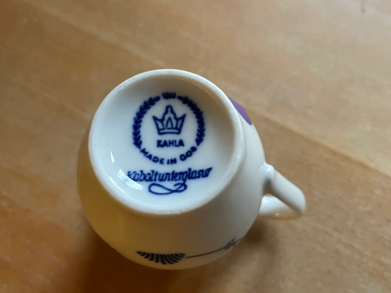 Billede 11 - Fattigmands musselmalet flødekander