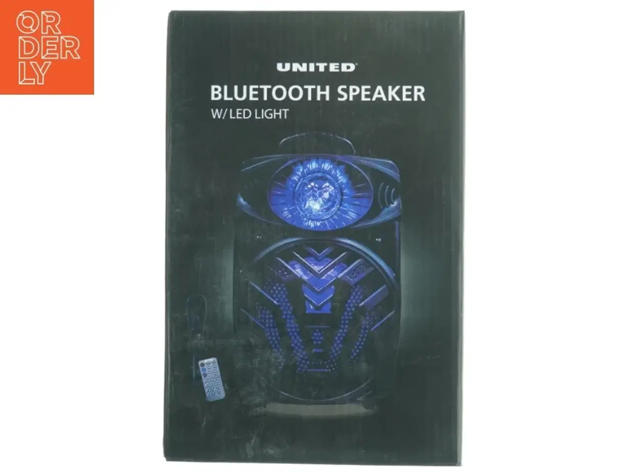 Billede 1 - Bluetooth-højttaler med LED-lys fra United (str. 36,8 x 24 x 19,5 cm)