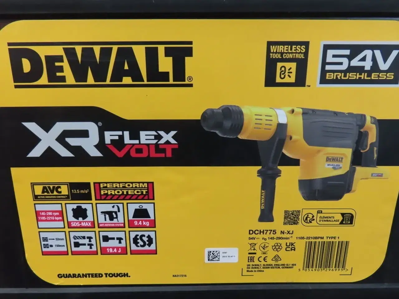 Billede 2 - Borehammer DEWALT DCH775
