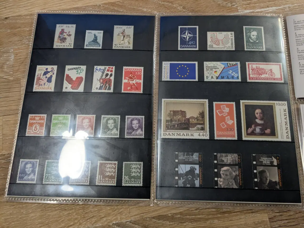 Billede 1 - Danske frimærker
