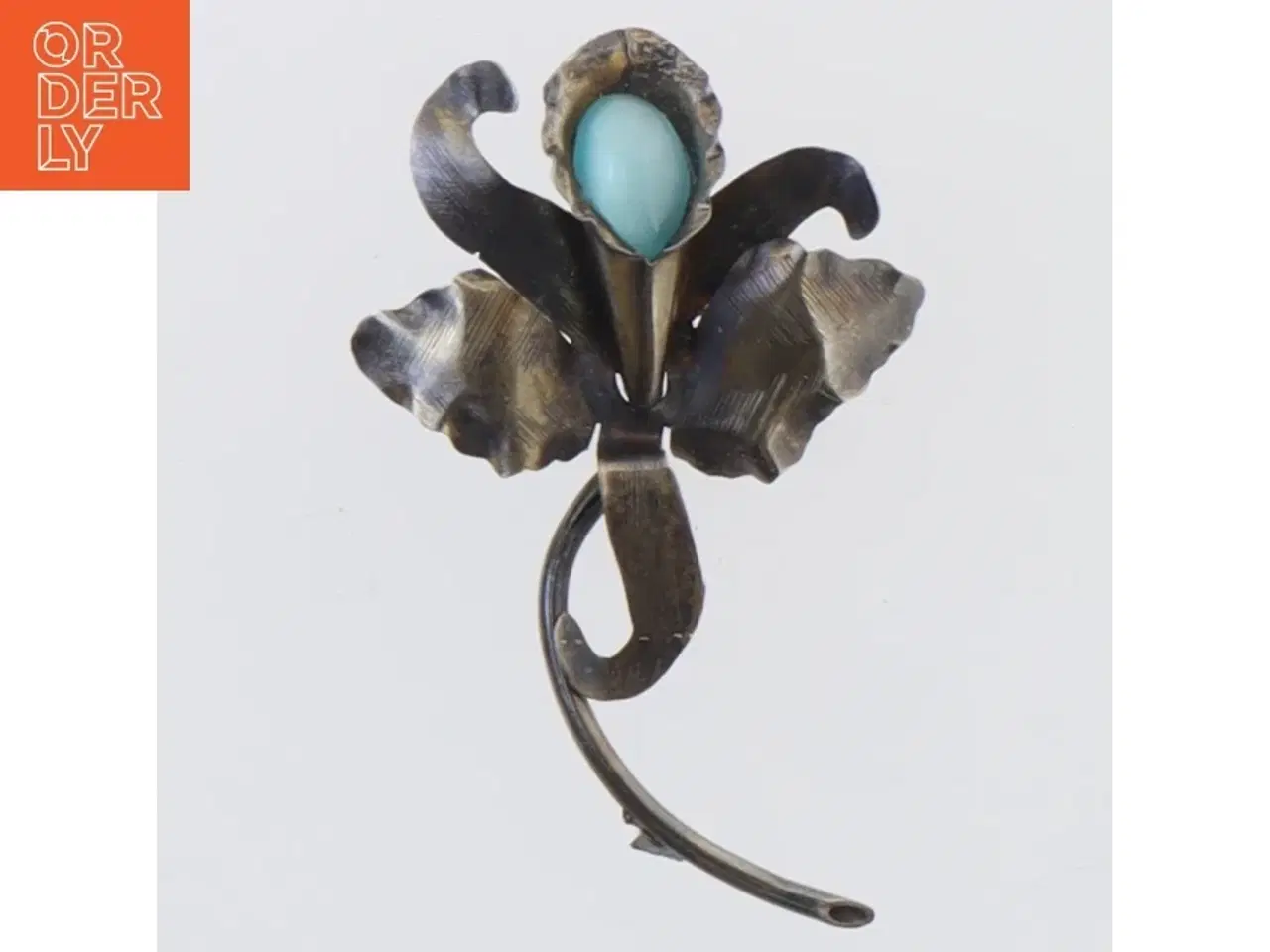 Billede 3 - Vintage broche i blomsterdesign (str. 5,5 cm 5 60)