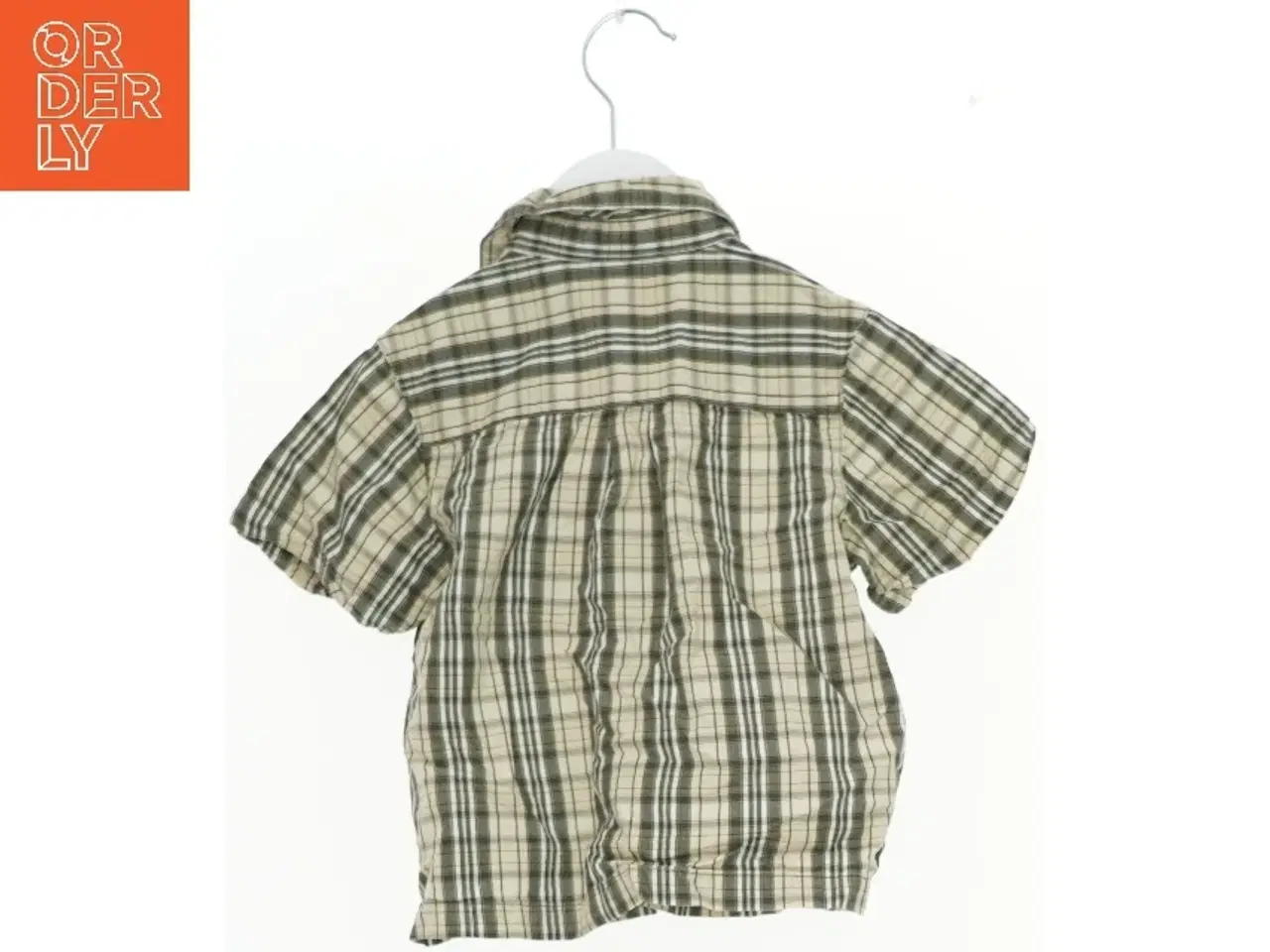 Billede 2 - Kortærmet ternet skjorte fra Mm (str. 86)
