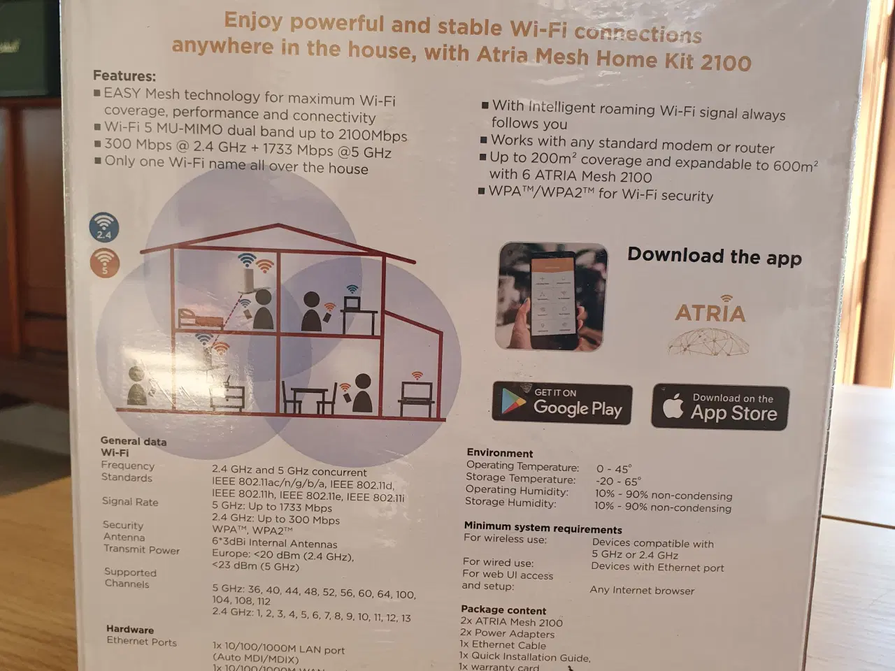Billede 2 - Atria Mesh Home Kit 2100