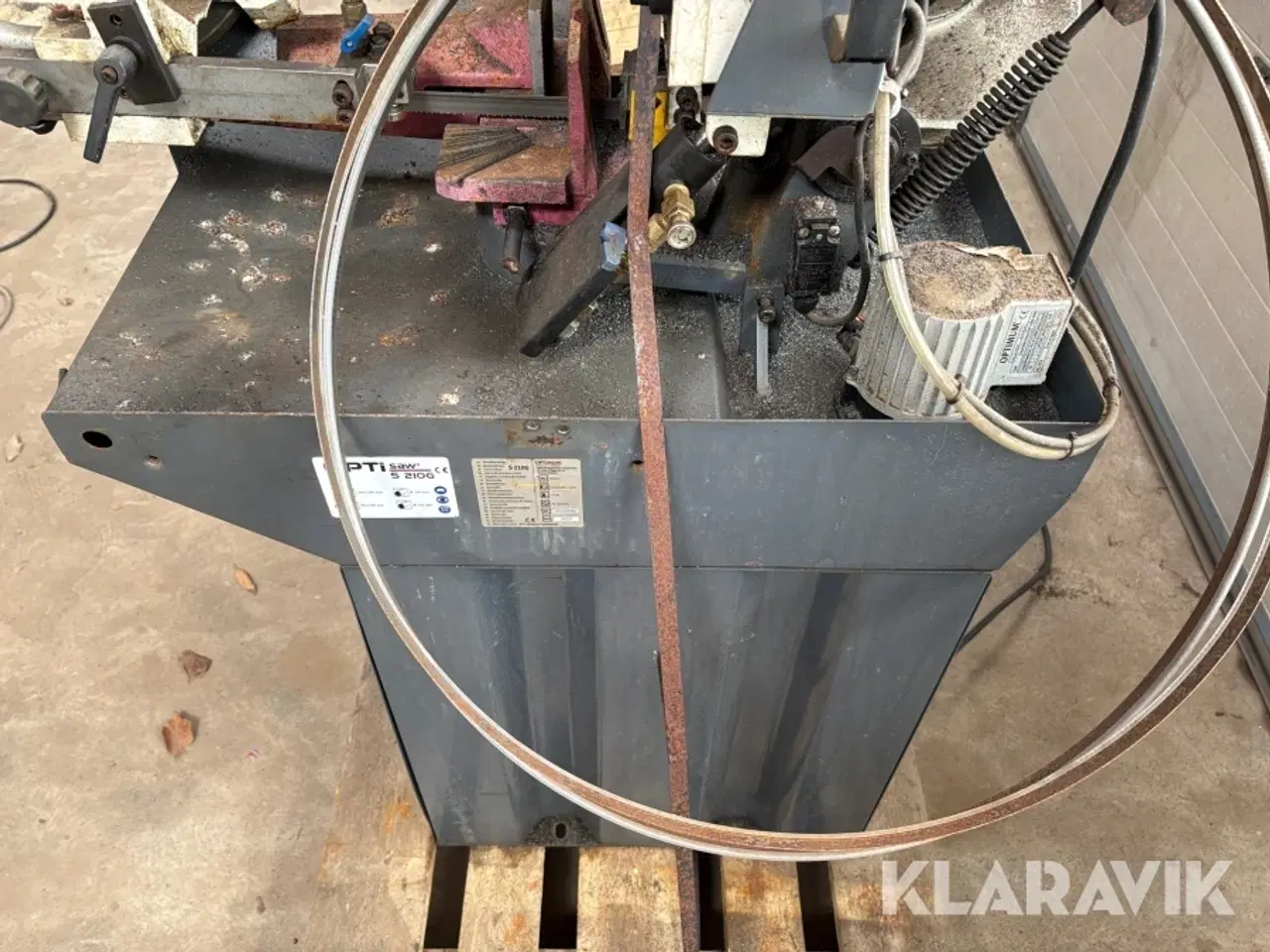 Billede 8 - Metalsav Optimum S210G