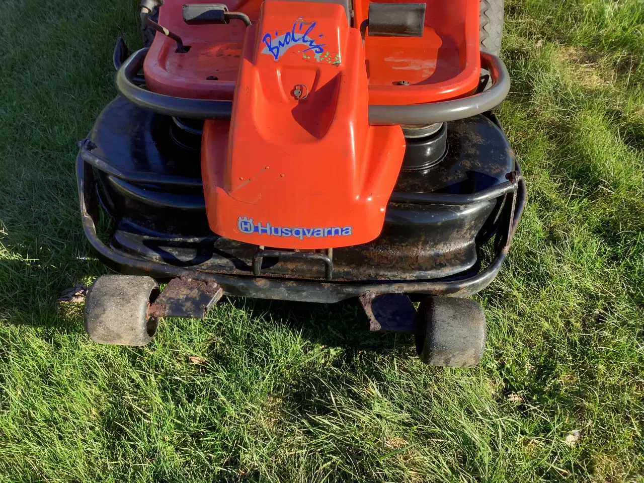Billede 4 - Havetraktor. Husqvarna frontrider.