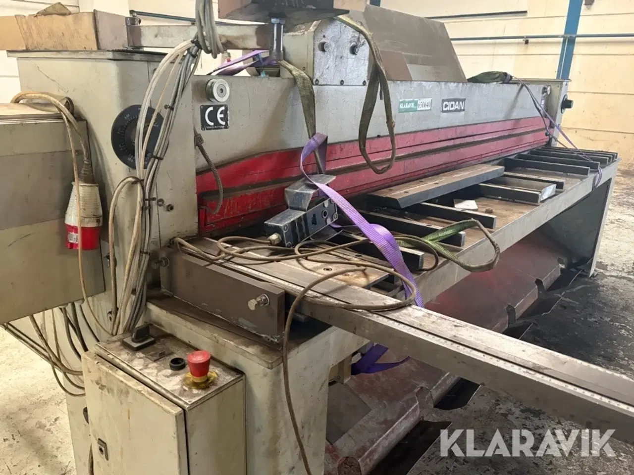 Billede 11 - Pladesaks til metal Cidan guillotinesaks