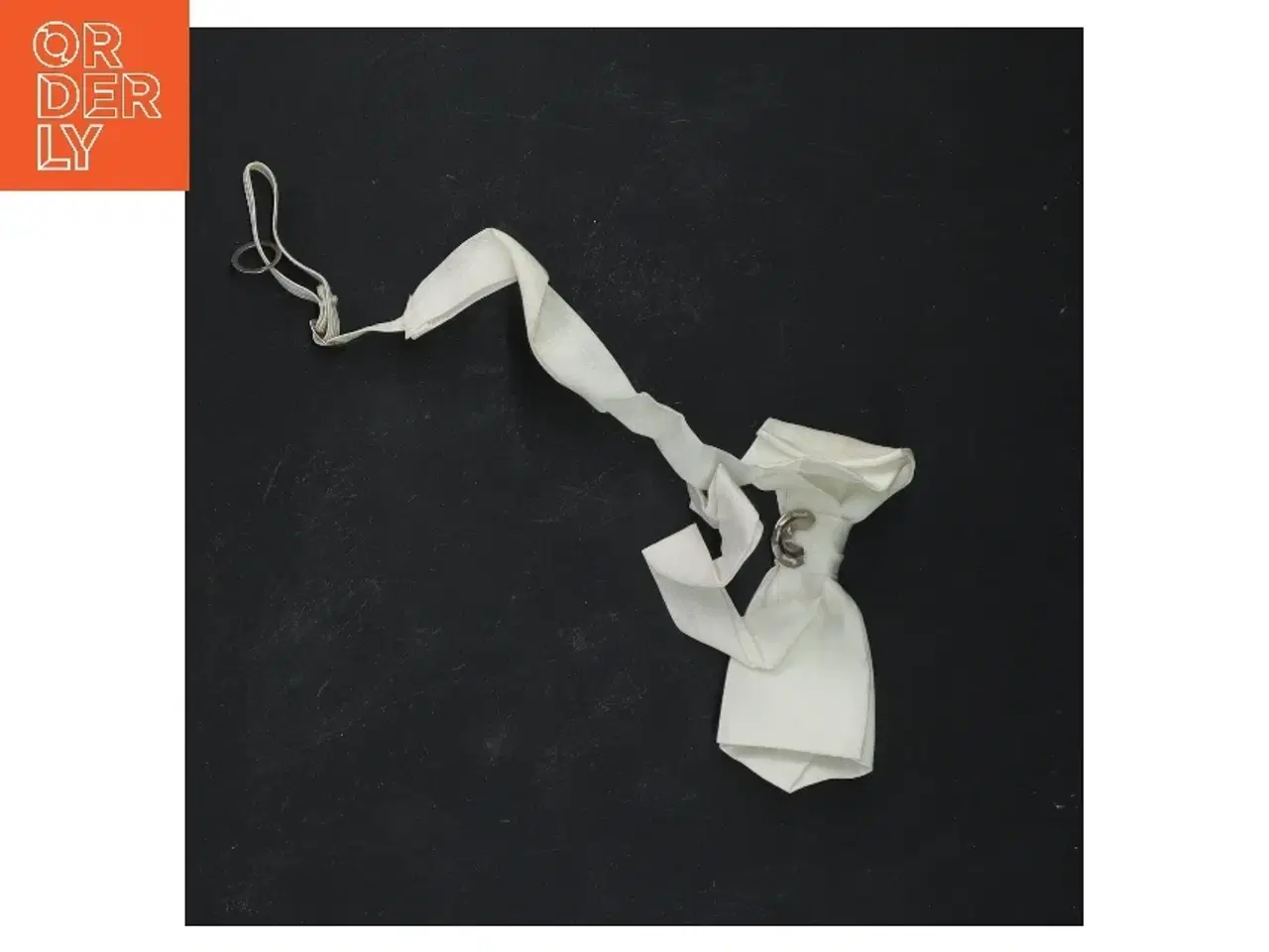 Billede 3 - Hvid butterfly (str. Ø 13 cm)