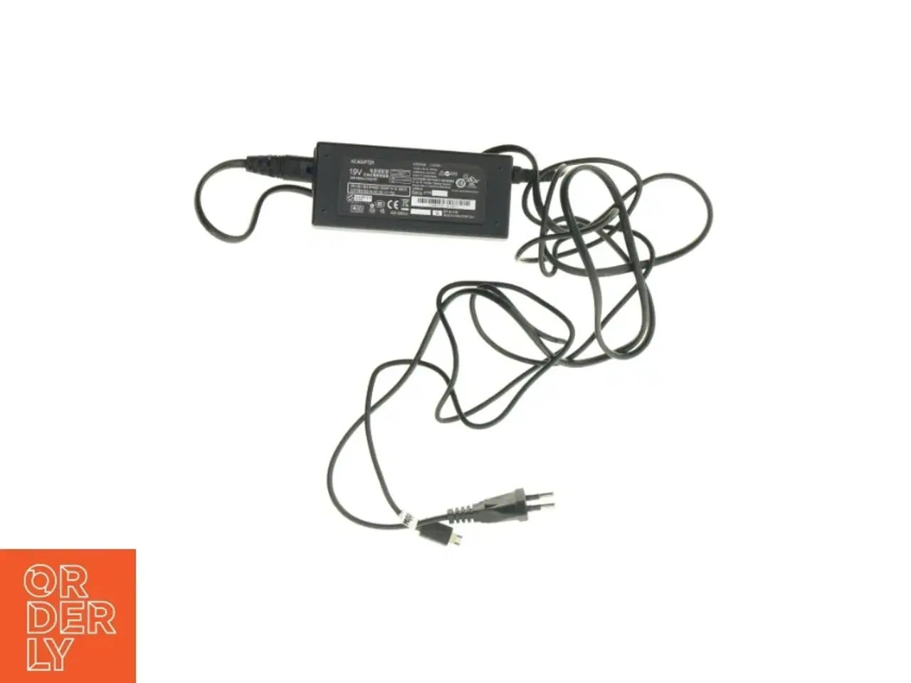 Billede 1 - Oplader Kabel AC Adapter (str. 295 cm)