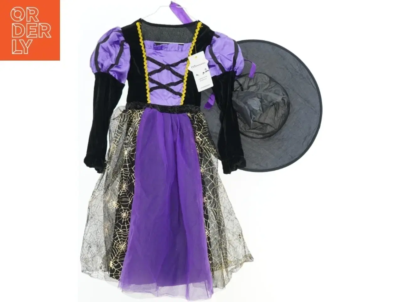 Billede 1 - Børne heksekostume fra Prinsessens (str. 110)